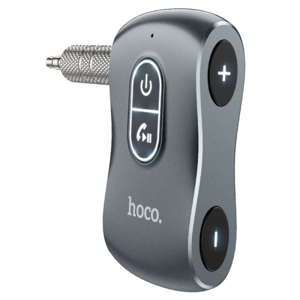 HOCO E73 Marrës Wireless AUX për Makinë (Bluetooth Receiver)