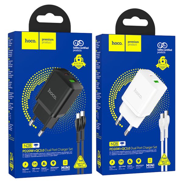 Set Karikues N28 Founder Me Kabllo (USB-C To C)