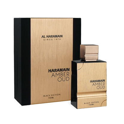 Haramain Amber Oud Black Edition, 100ml, Eau De Parfum Al Haramain