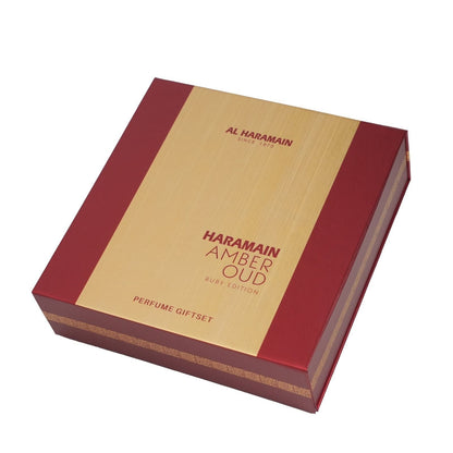 Haramain Amber Oud Ruby Edition Perfume Gift Set Al Haramain