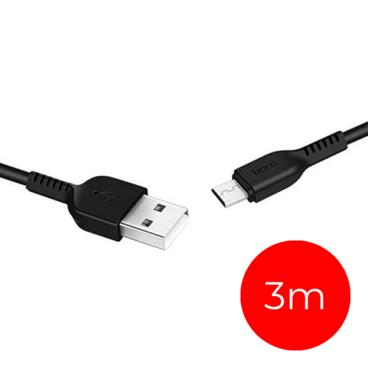 Kabllo Karikimi USB-A to Micro-USB 3m X20 Flash