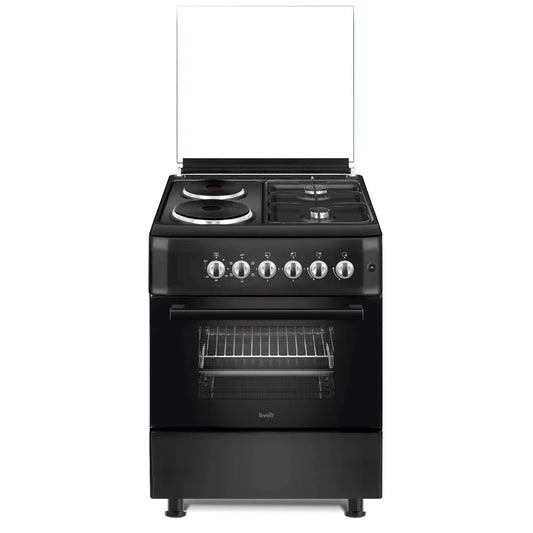 Sobe Livin F6TX22E5-B 2 Gazi + 2 Elektrike 60x60cm e Zeze