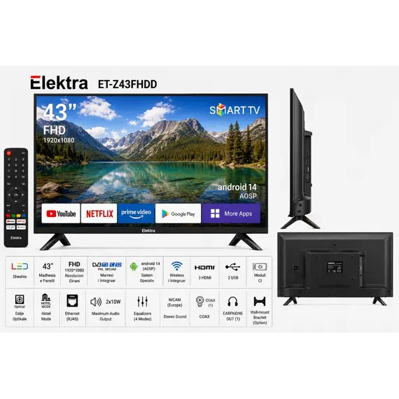 TV 43 Elektra ET-Z43FHDD