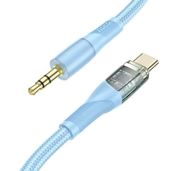 Kabllo Adaptor AUX To USB-C UPA25 Transparent