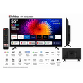 TV 55" Elektra ET-Z55QUHDD QLed 4K UHD Smart Android Frameless