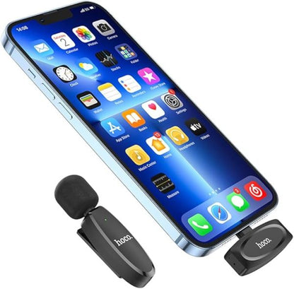 Mikrofon Wireless Hoco L15 iP Crystal lavalier