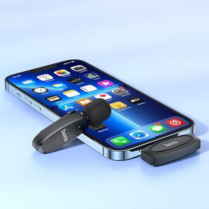 Mikrofon Wireless Hoco L15 iP Crystal lavalier