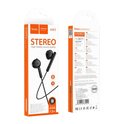 Kufje Me Kabllo dhe Mikrofon M93 Wire