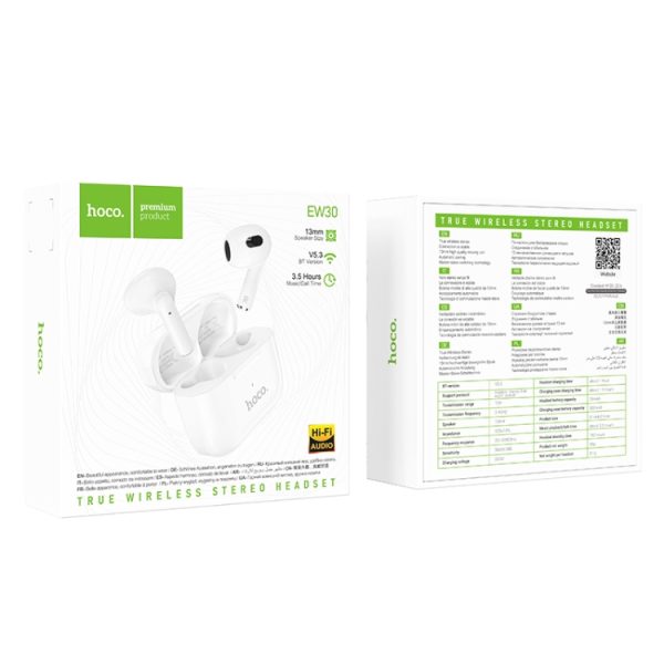 Kufje Bluetooth True Wireless EW30 Intelligent