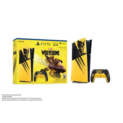 PlayStation 5 Slim Digital Wolverin Limited Edition