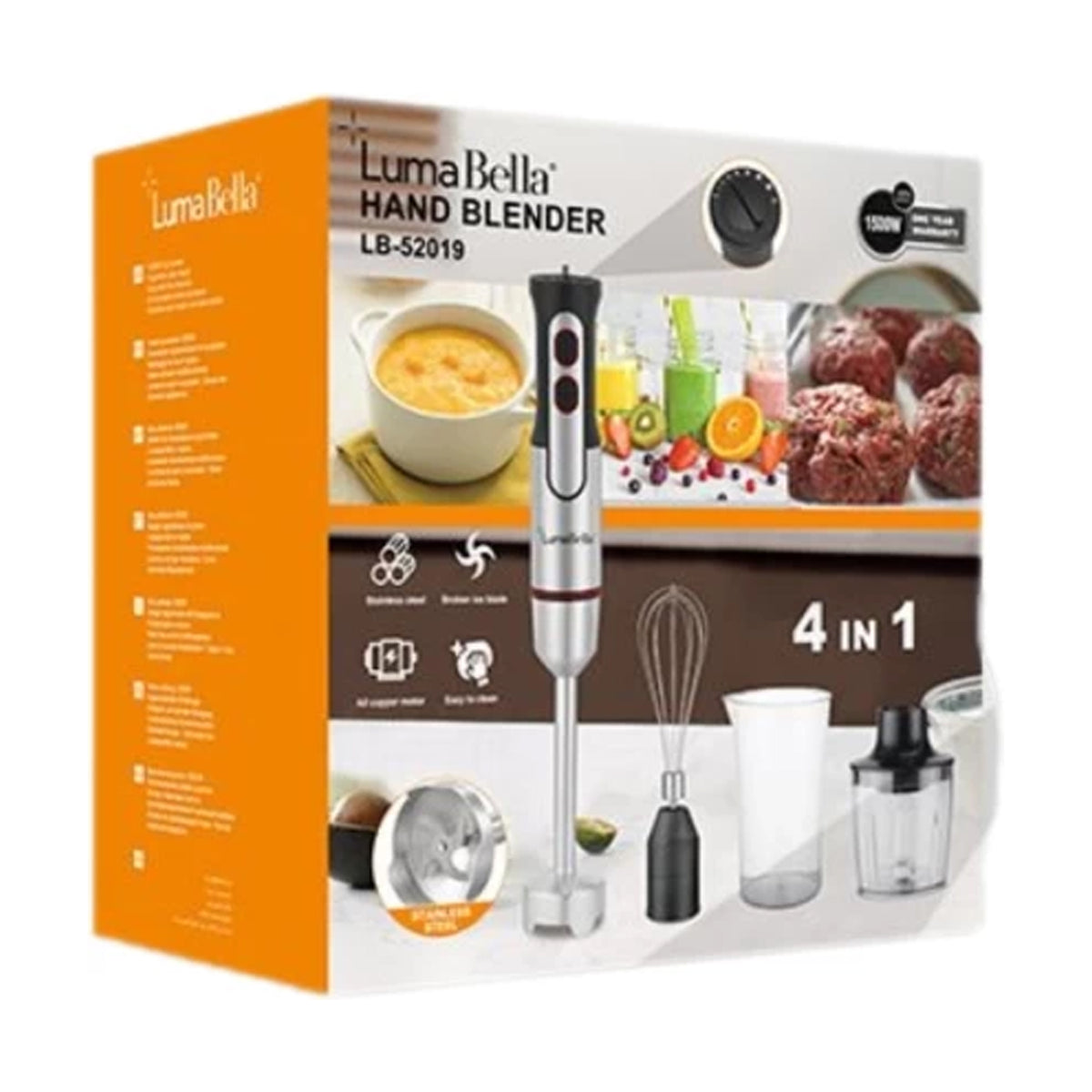 Blender Lumabella LB-52019 4 ne 1