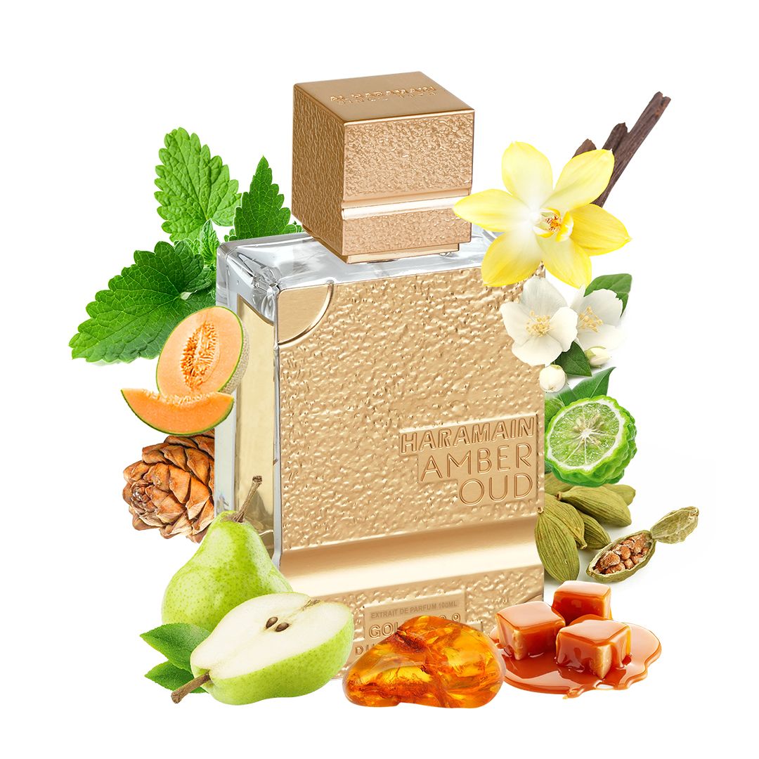 Haramain Amber Oud  Gold 999.9 Dubai Edition, 100ml, Al Haramain