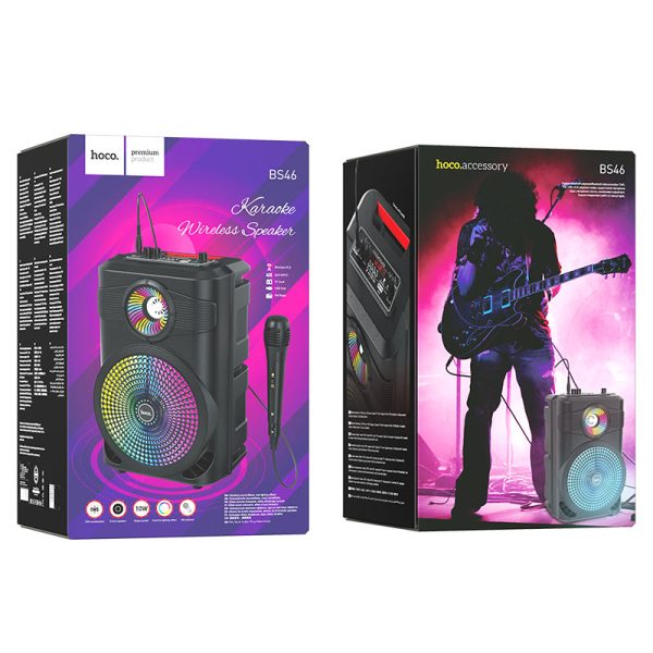 Boks Me Bluetooth Me Mikrofon BS46 Mature Outdoor