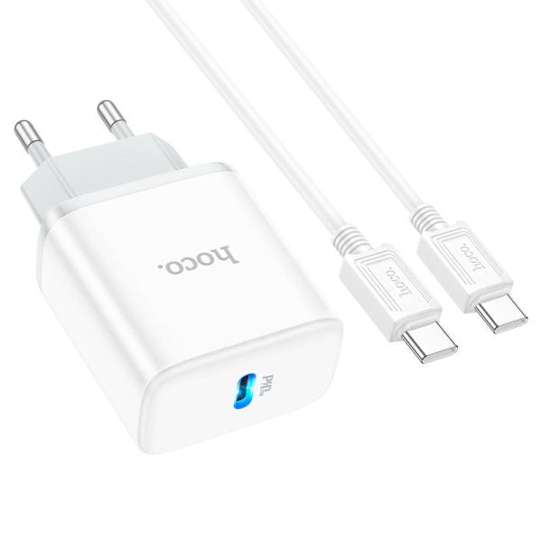 Set Karikues C104 Me Kabllo (USB-C To USB-C)