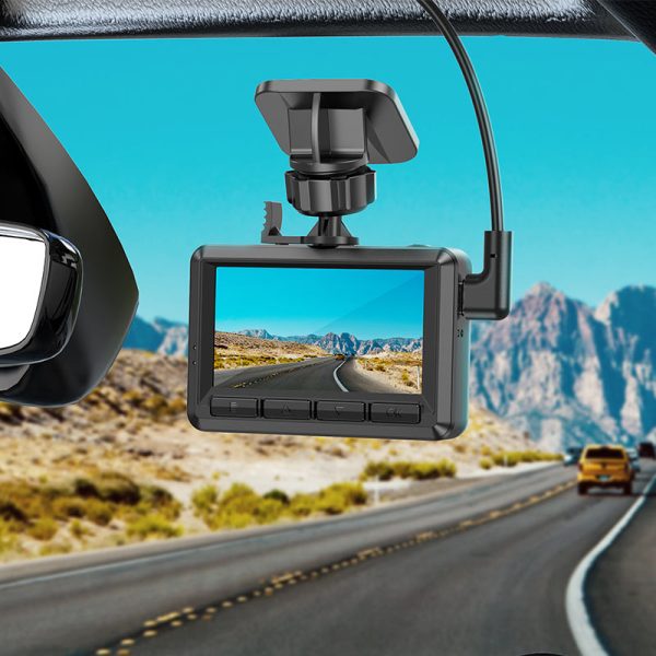 Kamera Full HD DV2 Dash Cam për Makinë Hoco