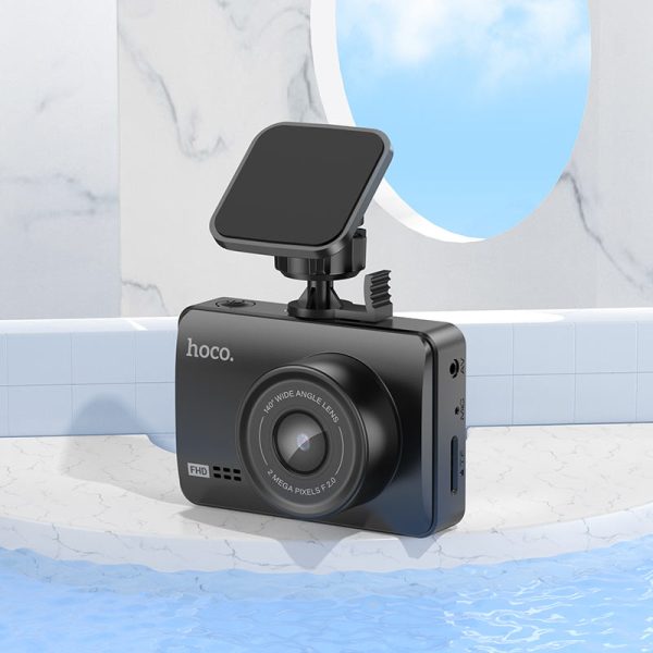 Kamera Full HD DV2 Dash Cam për Makinë Hoco