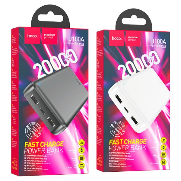 Powerbank 20000mAh J100A High ranking