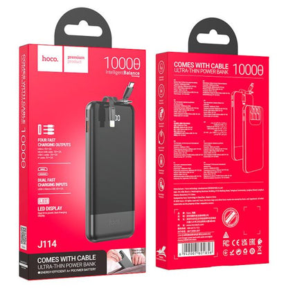 Powerbank 10000mAh me Kabllo J114 Charger