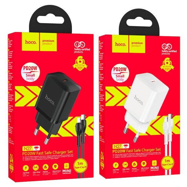Set Karikues N27 Me Kabllo (USB-C To iPhone)