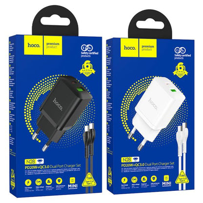 Set Karikues N28 Founder Me Kabllo (USB-C To C)