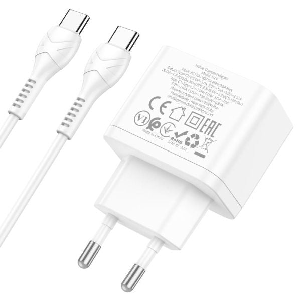 Set Karikues N29 Triumph Me Kabllo (USB-C To C)