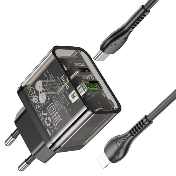 Set Karikues N34 Dazzling Me Kabllo (USB-C To iP)