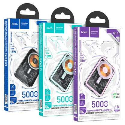 Powerbank Magnetike 5000mAh Q14