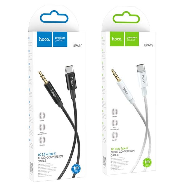 Kabllo Adaptor AUX To USB-C UPA19