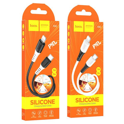 Kabllo Karikimi për iPhone X82 PD silicone