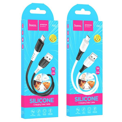 Kabllo Karikimi për Micro-USB X82 silicone
