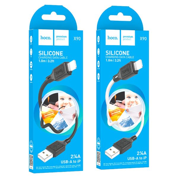 Kabllo Karikimi për iPhone X90 Cool silicone