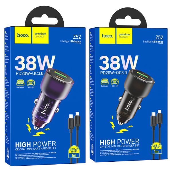 Set Adaptor Makine Z52 Me Kabllo (USB-C to iP)