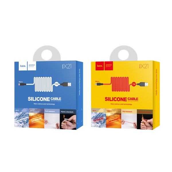 Kabllo Karikimi Micro-USB X21 Silicone